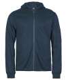 T5706 Tee Jays Athletic Hooded Full Zip Sweat Jacket Ink Blue colour image